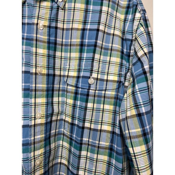 Gap Factory Plaid Button Up Shirt Size XL - Picture 3 of 7